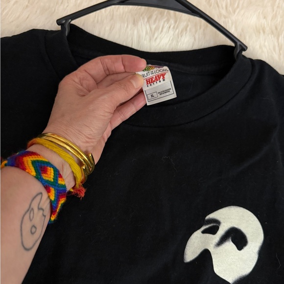 Vintage Original Phantom of the Opera Local Crew Shirt RARE XL - Picture 4 of 6